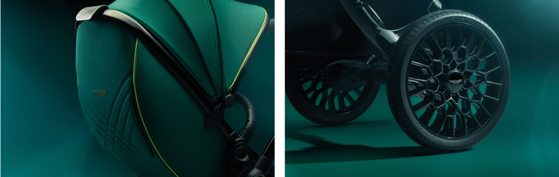 Aston Martin and egg® join forces to unveil the ultimate luxury stroller