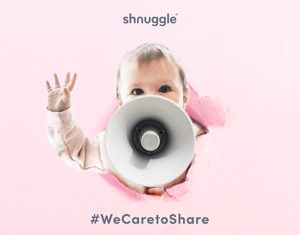 #WeCareToShare – the Maternal Mental Health campaign from Shnuggle Shnuggle Mental Heath Campaign