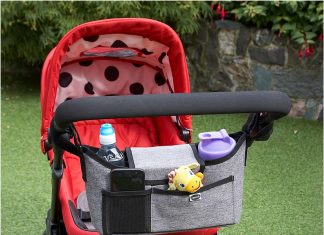 Compact and functional – the Clippasafe Stroller Organiser Clippasafe Stroller Organiser