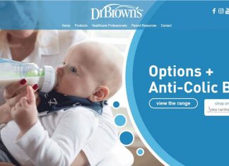 Dr Brown’s unveil new look website Dr Brown New Website