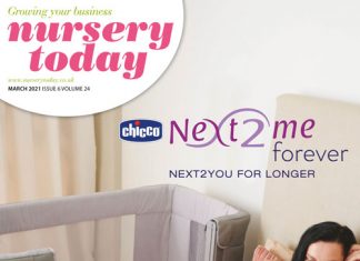 Nursery Today March issue ready to read online! Nursery Today March 2021 Chicco Front Cover