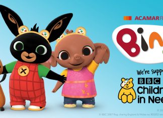Bing joins Pudsey to support BBC Children in Need