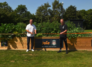 Joie and Liverpool FC Get Green Fingered With New Academy Family Garden.