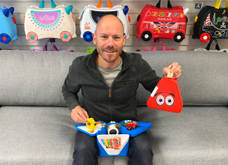 Trunki Licences TeeBee the Toybox & Play Tray
