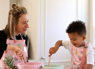 NEW Bibetta Wipeezee Cooking & Craft Aprons!