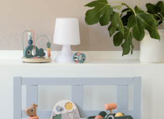 An entire zoo of playful wooden toys