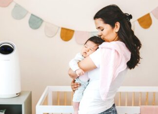 ClevaMama HEPA Air Purifier here to help