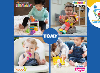 Find newness with TOMY Tomy at Harrogate Nursery Fair 2023