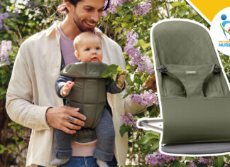 BabyBjörn: Fantastic colours on eco-friendly fabrics Baby BJorn at Harrogate 2023