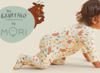 The Gruffalo most popular first read for British children Image courtesy of MORI who have unveiled their Exclusive Collection to Celebrate 25 Years of The Gruffalo. www.moribaby.com