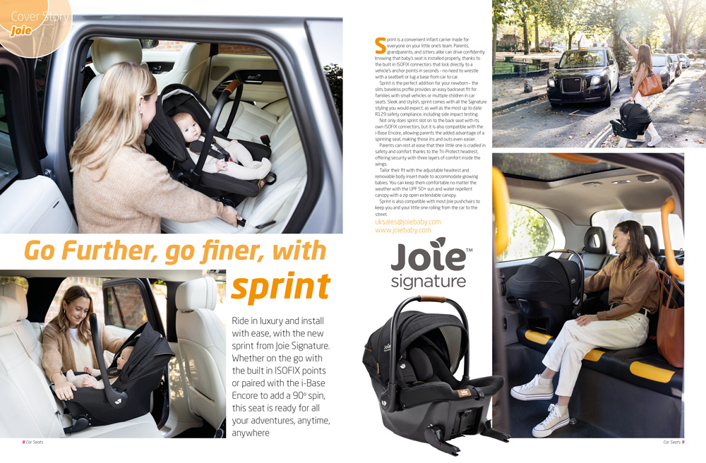 Nurser Today Car Seat Supplement Cover Story Joie