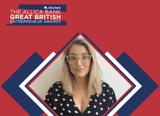 Aimee Cestrone founder of Pippeta named as finalist in the 2025 Allica Bank Great British Entrepreneur Awards