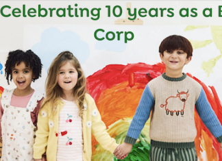 JoJo Maman Bébé Celebrates 10 Years as a B Corp
