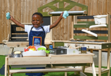 Three year lands dream job as Aldi’s first ever wooden toy tester