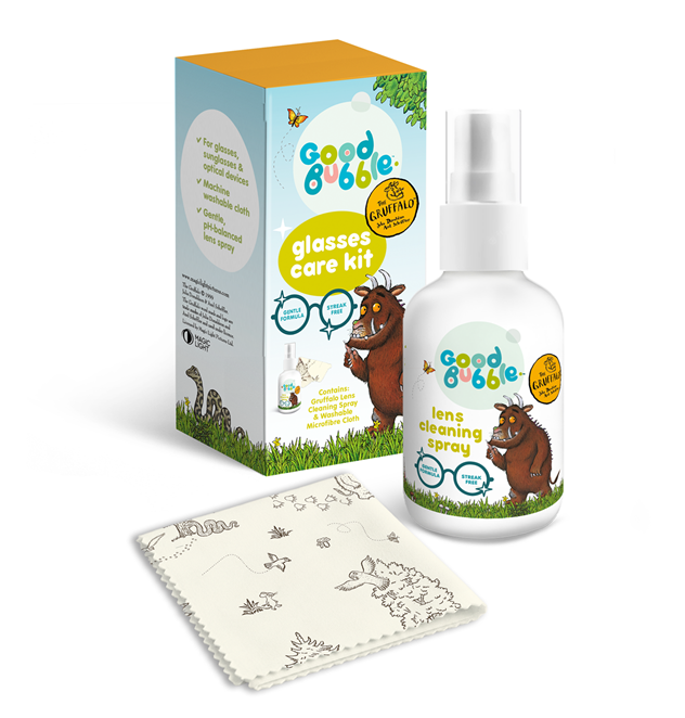 Good Bubble Gruffalo Glasses Cleaning Kit Cut Out sm